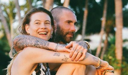 Adam Levine is married to Behati Prinsloo.